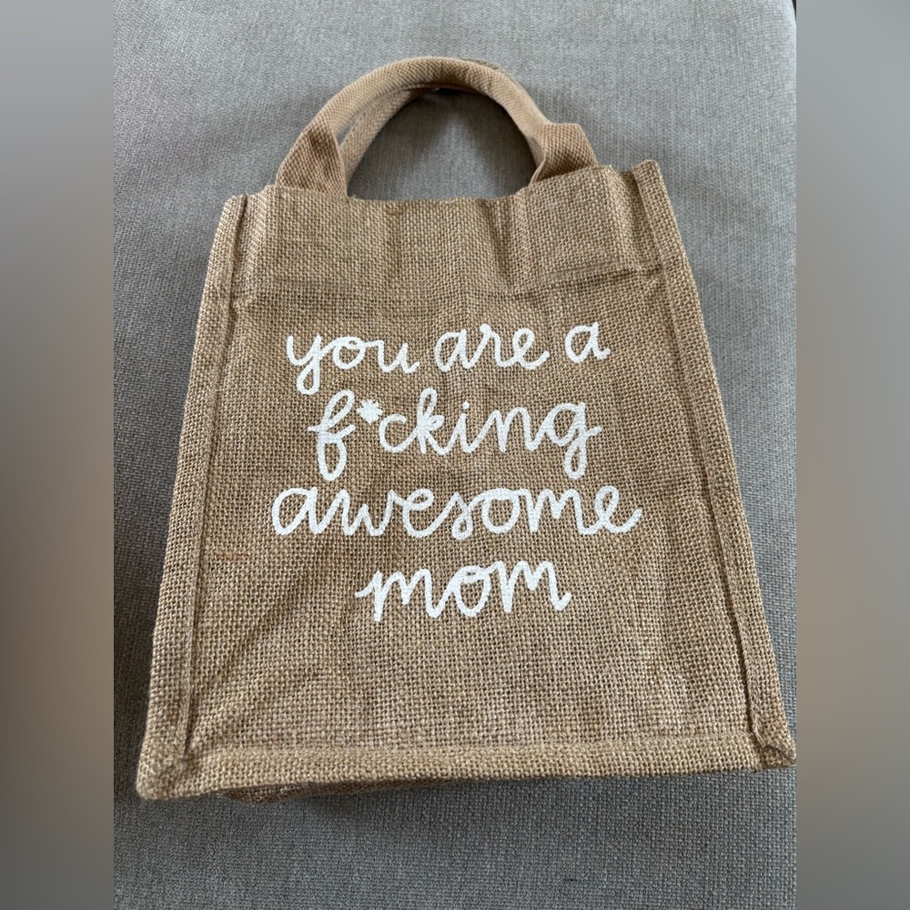 The Little Market awesome mom tote bag